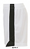 Pantalon Futbol Olimpico Sols - Color Blanco/Negro